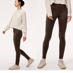 ARITZIA WILFRED SUEDE Leggings